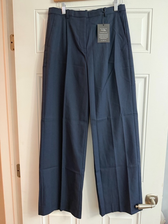 J.Crew Essential wide-leg pant in Italian studio wool blend NWT Size 4 - Picture 10 of 10